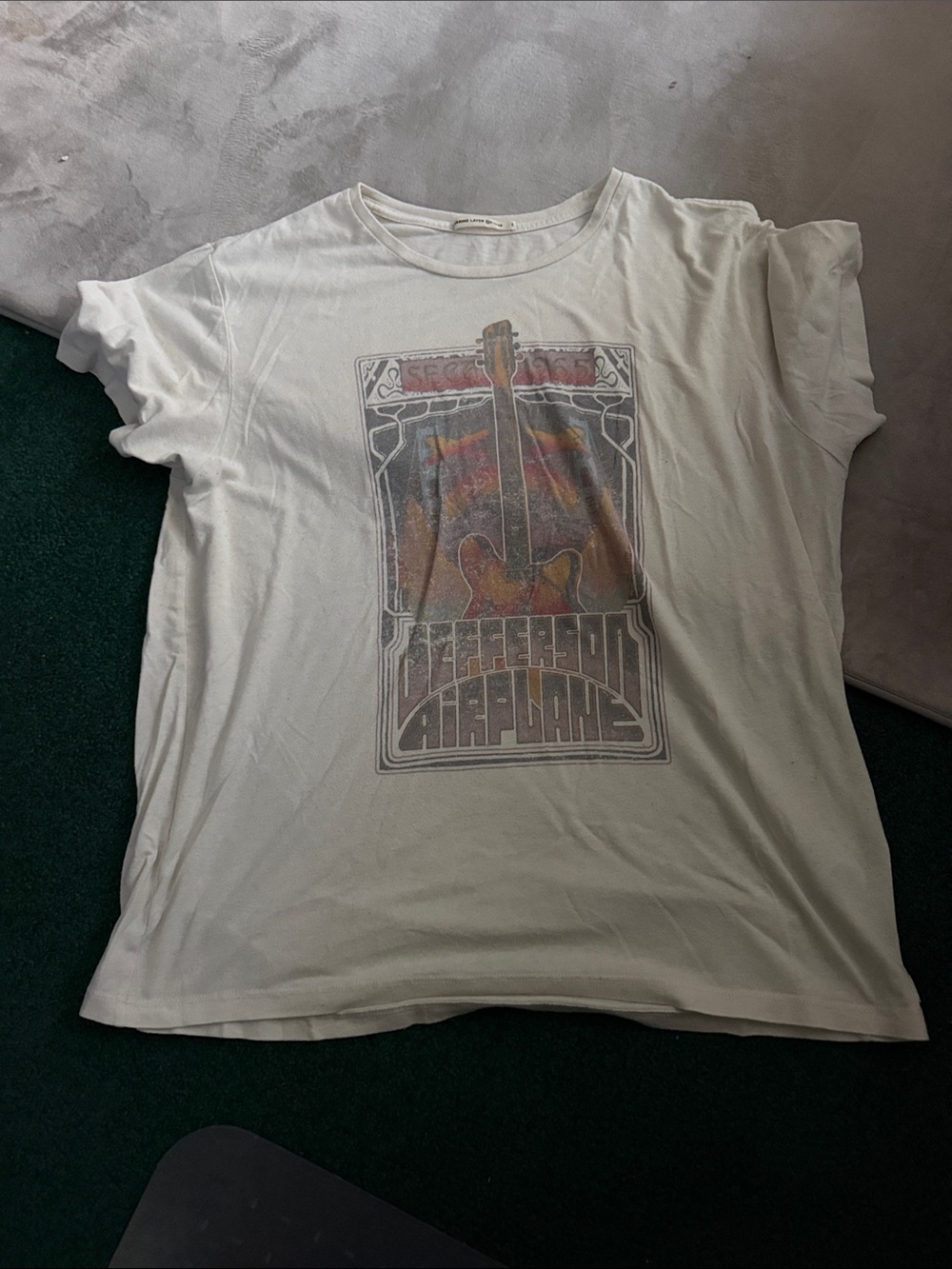 Marine Layer Jefferson Airplane Graphic Guitar Tee